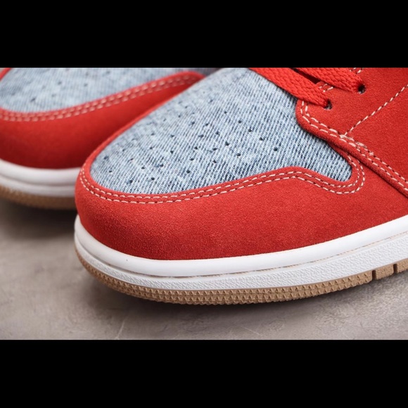 Air Jordan 1 mid "Denim" DM4352-600 sizes 7-13 brand new original box authentic - Picture 7 of 8